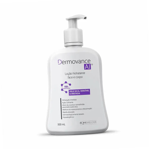 Loção Hidratante Corporal Dermovance AI 500ml